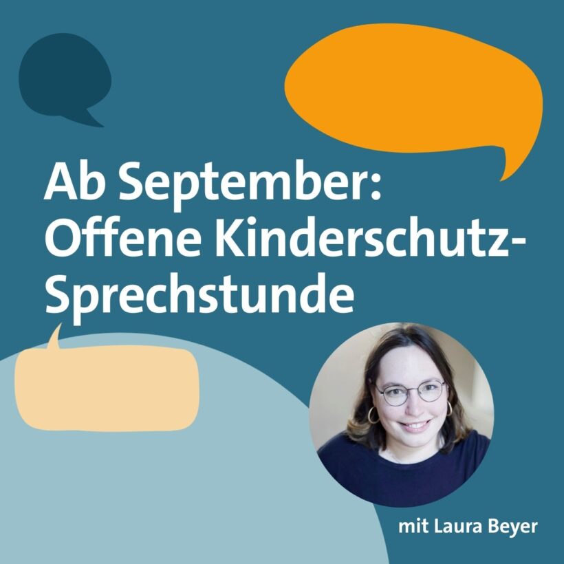 Ab September: Offene Kinderschutz-Sprechstunde
